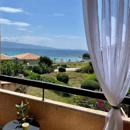 T2 Avec Vue Mer A 2 Minutes De La Plage Ajaccio  Exterior photo